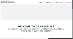 Desktop Screenshot of dgcreatives.com
